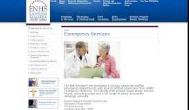 
							         Emergency Services - Eastern Niagara Hospital								  
							    