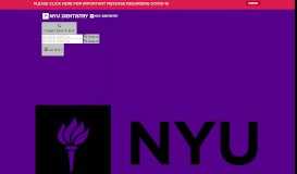 
							         Emergency Services/Urgent Care - NYU College of Dentistry								  
							    
