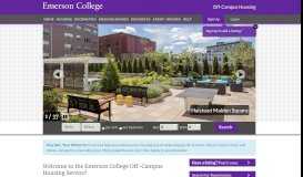 
							         Emerson College | Off Campus Housing Search								  
							    