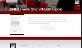 
							         EMHS Presents THE WIZARD OF OZ – Edmond Memorial High School								  
							    