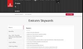 
							         Emirates Skywards | FAQ Details | Help Centre | Emirates								  
							    