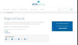 
							         EMIS Group plc acquires major stake in Rx Systems Limited | EMIS ...								  
							    