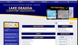 
							         EMIS Support Services - LGCA								  
							    