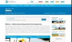 
							         eMitra - Rajasthan Government Online Services in India | FinacBooks								  
							    