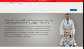 
							         Emkey Arthritis & Osteoporosis Clinic - Emkey Arthritis & Osteoporosis ...								  
							    