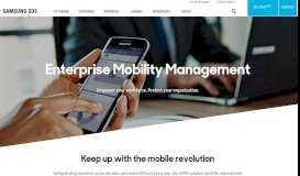 
							         EMM | Mobile Security | Samsung SDS								  
							    