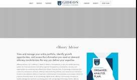 
							         eMoney — Gideon Strategic Partners								  
							    