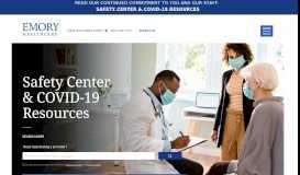 
							         Emory Healthcare: Atlanta Hospitals, Clinics and Healthcare - Atlanta ...								  
							    