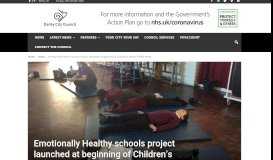 
							         Emotionally Healthy schools project launched at beginning of ...								  
							    