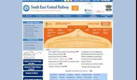 
							         emp portal - South East Central Railway - Indian Railway								  
							    
