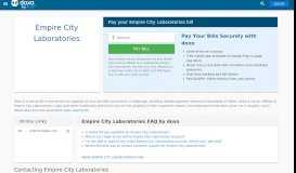 
							         Empire City Laboratories | Pay Your Bill Online | doxo.com								  
							    