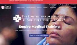 
							         Empire Medical Training								  
							    
