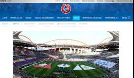 
							         Emploi - Dans les coulisses de l'UEFA – UEFA.com								  
							    