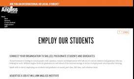 
							         Employ our students - William Angliss Institute								  
							    