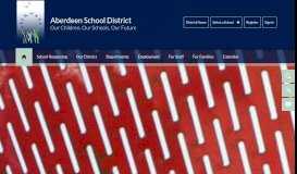 
							         Employee Access - Aberdeen School District								  
							    