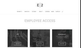 
							         Employee Access | E2 Consulting Engineers, Inc.								  
							    