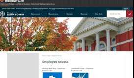 
							         Employee Access | Eaton County, MI								  
							    