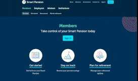 
							         Employee and Member Information - Smart Pension Platform								  
							    