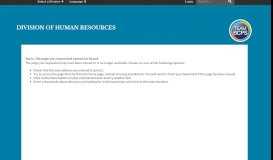 
							         Employee Assistance Program - Division of Human Resources								  
							    