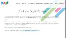 
							         Employee Benefit Scheme – Bradford Diocesan Academies Trust								  
							    
