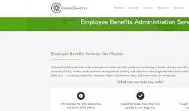 
							         Employee Benefits Administration Services - CYC Employer Solutions								  
							    