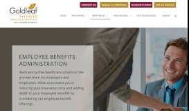 
							         Employee Benefits Administraton | Goldleaf Partners - Employer ...								  
							    