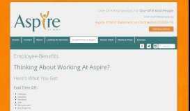 
							         Employee Benefits | Aspire of WNY								  
							    