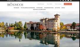 
							         Employee Benefits at The Broadmoor Resort in Colorado								  
							    