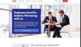 
							         Employee Benefits Brokers - ADP								  
							    