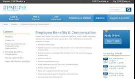 
							         Employee Benefits & Compensation | Pardee Hospital Hendersonville ...								  
							    