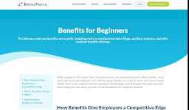 
							         Employee Benefits For Beginners - BerniePortal								  
							    