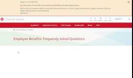 
							         Employee Benefits: Frequently Asked Questions - Human Resources ...								  
							    