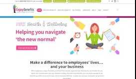 
							         Employee Benefits from the UK's favourite Employee Benefits Providers								  
							    