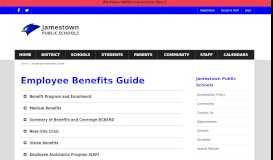 
							         Employee Benefits Guide | Jamestown Public Schools								  
							    