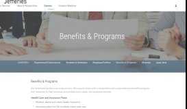 
							         Employee Benefits | Jefferies								  
							    