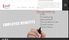 
							         Employee Benefits | Live! Casino & Hotel - Maryland Live ...								  
							    