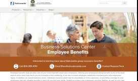 
							         Employee Benefits - Nationwide Business Solutions Center								  
							    