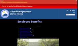 
							         Employee Benefits | Our World Neighborhood Charter School								  
							    