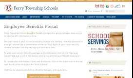 
							         Employee Benefits Portal | Perry Township - Perry Township Schools								  
							    