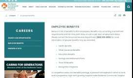 
							         Employee Benefits | Redlands Community Hospital								  
							    