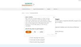 
							         Employee Benefits - Siemens Healthineers USA								  
							    