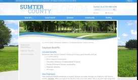 
							         Employee Benefits | Sumter County, FL - Official Website								  
							    