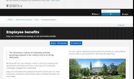 
							         Employee benefits - University of Plymouth								  
							    