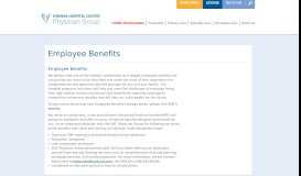 
							         Employee Benefits – VHC Physician Group								  
							    