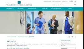 
							         Employee Benefits - Yuma Regional Medical Center								  
							    