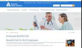 
							         Employee BenefitsTalk - Berkshire Health Systems								  
							    