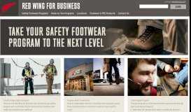 
							         Employee Boot & Shoe Safety Programs | Red Wing For Business								  
							    