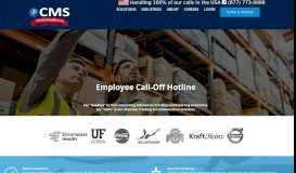 
							         Employee Call-Off Hotline Service — Attendance Hotline								  
							    