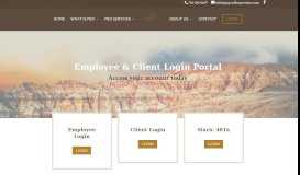 
							         Employee & Client Login Portal | Payroll Express								  
							    
