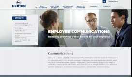 
							         Employee Communications | Lockton Companies								  
							    